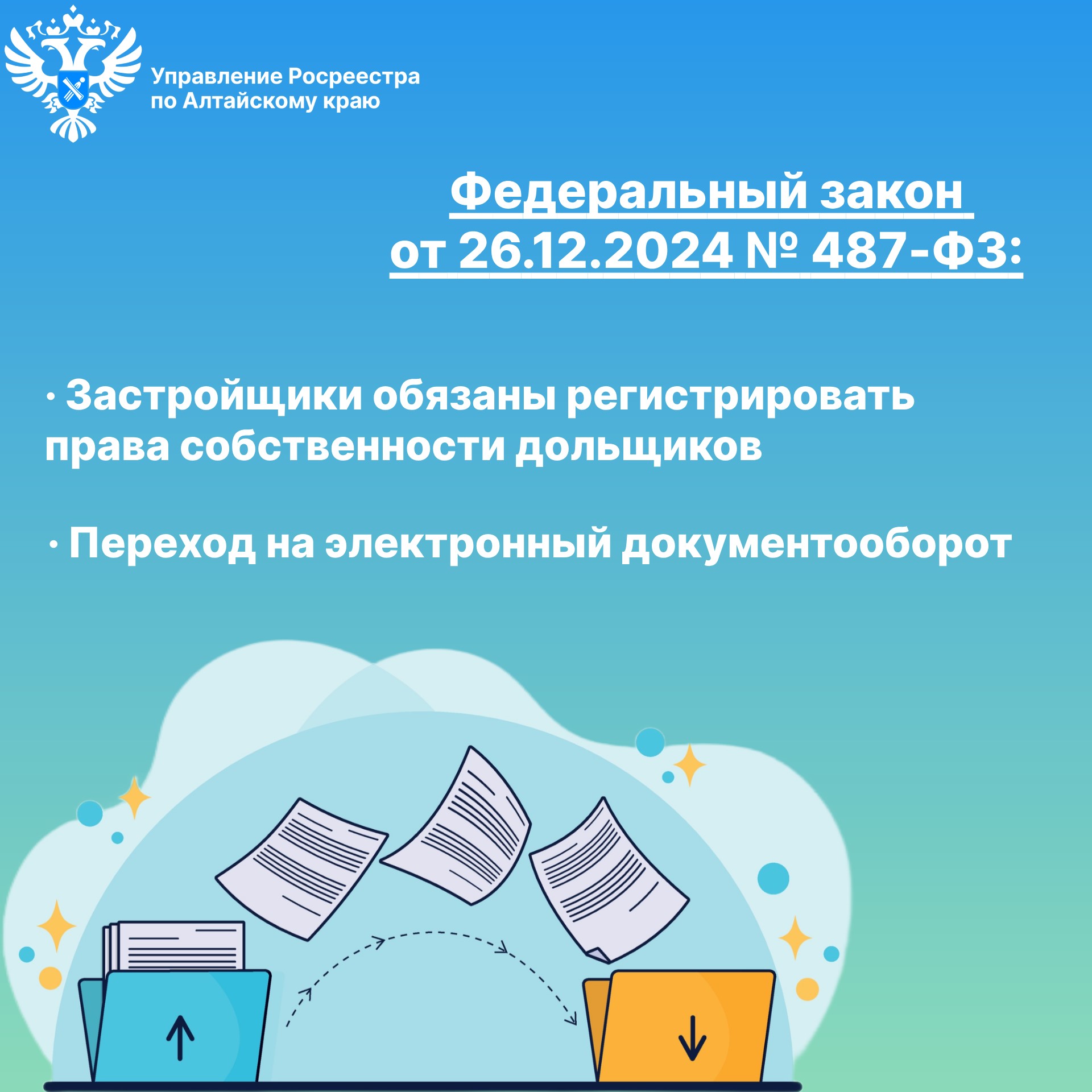 Продолжаем рассматривать изменения, которые внёс в сферу недвижимости Федеральный закон от 26.12.2024 № 487-ФЗ.